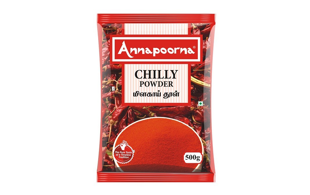 Annapoorna Chilly Powder    Pack  500 grams